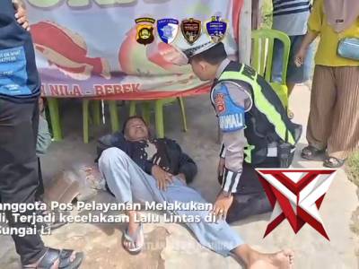 Penanganan korban laka lantas