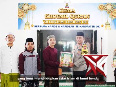 POLRES OKI HADIR NUZUL QUR'AN