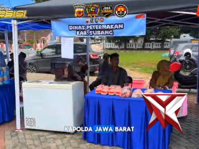 Gerakan Pangan Murah Polres Subang