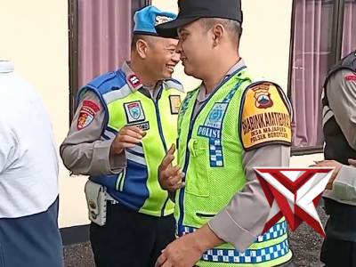 Halal bihalal Personel Polsek Bobotsari