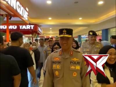 *Kapolda Bengkulu Turun Langsung ke Bencoolen Mall, Monitoring Keamanan dan Aktivitas Masyarakat* - PoliceTube
