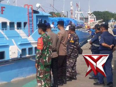 Giat PAM Keberangkatan kapal Express Bahari 3F situasi Aman terkendali