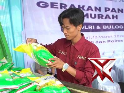 Gerakan Pangan Murah Polres OKI - PoliceTube