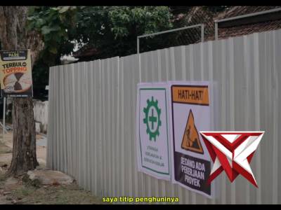 Kapolres Kediri Letakkan Batu Pertama Pembangunan Pagar Aspol Pare