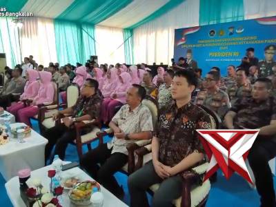 Kepolisian Resor Bangkalan Bersama Pengurus Bhayangkari Cabang Bangkalan Menghadiri Peresmian dan Gr