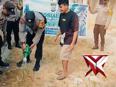 Green Policing Polsek Rengat Barat Polres Inhu