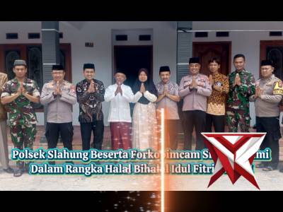 Polsek Slahung Beserta Forkopimcam Silahturohmi Bersama Tokoh Agama Di  Wilayah Kec Slahung