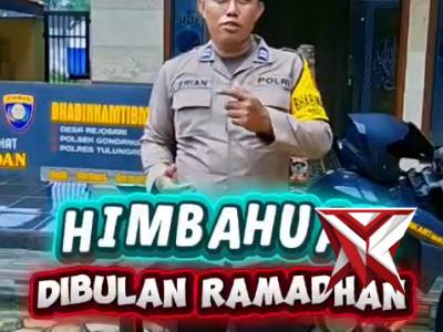 Himbauan di bulan ramadhan