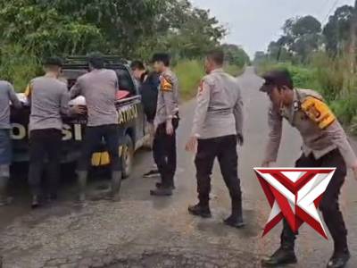 Rest area pemudik polsek bts ulu cecar polres musi rawas polda sumsel
