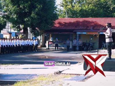 Polres Ternate melaksanakan
Upacara Pengukuhan Pamapta