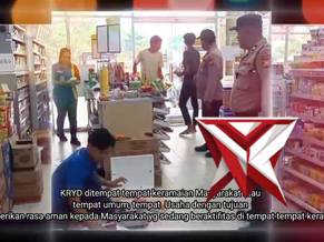 polsek tanah putih melaksanakan patroli KRYD