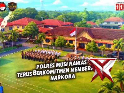 Polres Musi Rawas Terus Berantas Pelaku Tindak Pidana Narkoba