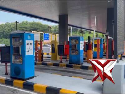 Live Report Situasi Arus Lalu Lintas Gerbang Tol Kalikangkung Sabtu 27 Desember 2025 Pukul 11.00 WIB