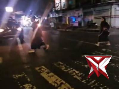 Polsek Ngariboyo Pam sholat tarawih di masjod baiturohman ngariboyo