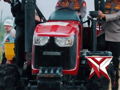 Kapolri Pimpin Tanam Raya Jagung Kuartal I 2026 di Ogan Ilir