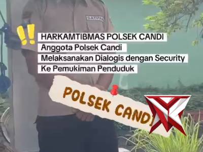 Kegiatan Patroli dan sambang di kawasan Pemukiman