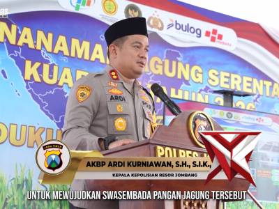 PENANAMAN JAGUNG SERENTAK KUARTAL I TAHUN 2026