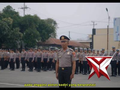 Polres Kediri Berikan Puluhan Penghargaan , Apresiasi Dedikasi Personel dan Masyarakat.