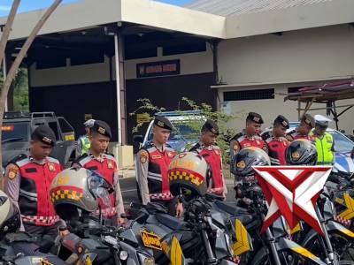 Polda Bengkulu Gelar Pasukan Operasi Lilin Nala 2025, Siap Amankan Natal 2025 dan Tahun Baru 2026