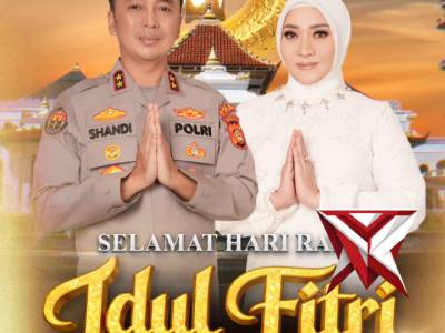 Kepala Kepolisian Daerah Sumatera Selatan Beserta Staff dan Jajaran Serta Bhayangkari Mengucapkan