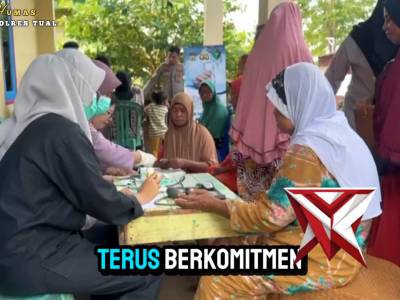 PENGOBATAN GRATIS POLRES TUAL