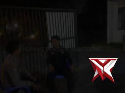 Patroli Dialogis, Polsek Sukodono Berikan Pesan Kamtibmas Kepada Security Obyek Vital