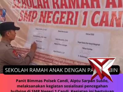 Sekolah Ramah Anak dengan Pak Bhabin