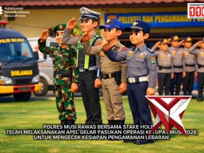 Polda sumatera selatan,Polres musi rawas