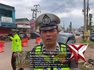 Pantauan lalin palembang-  jambi dalam rangka pengamanan arus balik mudik lebaran 2026

Salam presis