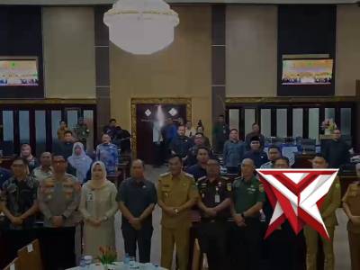 (BYL) - Kapolres Muba Menghadiri Coffe Morning Bersama Pimpinan Beserta Anggota DPRD Dan Forkopimda