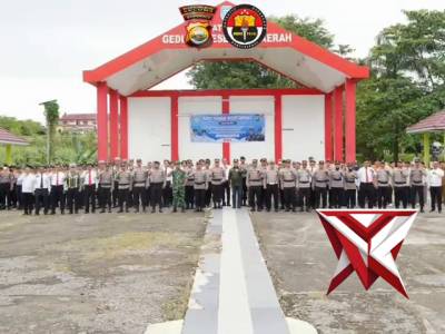 Apel siaga Kamtibmas dalam rangka mewujudkan bulan suci Ramadhan yang aman dan kondusif