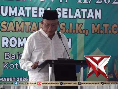 Safari Ramadhan, Wakapolda Sumsel Pererat Silaturahmi dan Salurkan Bansos di Kota Prabumulih