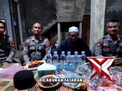 Polsubsektor Long Mesangat Himbau Warga dan Kepala Desa Memperhatikan Rumah yg di tinggal mudik