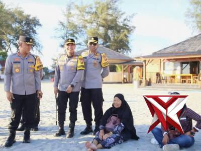 Kapolda bengkulu cek langsung objek wisata pastikan situasi kamtibmas aman