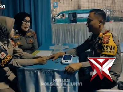 Biddokkes Polda Jabar melaksanakan kunjungan ke Pos Pam Cileunyi untuk memastikan kesiapan personel