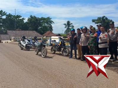 Polsek Pampangan hadir