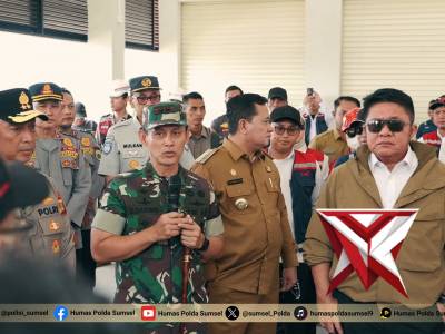 Kapolda Sumsel Melaksanakan Pengecekan Jalur Tol Kapal Betung