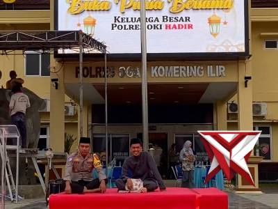 Kegiatan buka bersama Kapolres OKI di Mako Polres OKI hadir