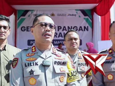 Jaga Stabilitas Pangan Ramadan, Polres Brebes Gelar Gerakan Pangan Murah