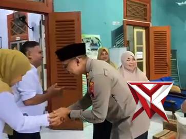 Bakti Sosial Polres Tegal Kota Bersama Mahasiswa