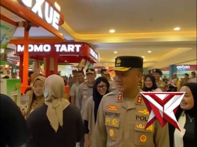 *Kapolda Bengkulu Turun Langsung ke Bencoolen Mall, Monitoring Keamanan dan Aktivitas Masyarakat*