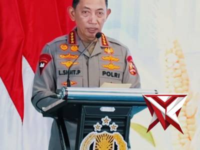 Kapolri Pimpin Tanam Raya Jagung Kuartal I 2026 di Ogan Ilir