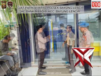 Personil Polsek Bayung Lencir Melaksanakan Giat Patroli KRYD