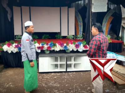 SAMBANG WARGA DESA HIMBAUAN TETAP WASPADA AKAN GANGGUAN KAMTIBMAS