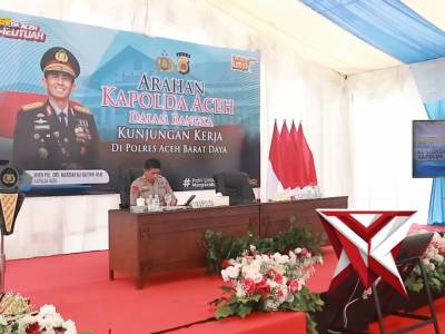 Kunjungan Kapolda Aceh Ke Polres Aceh Barat Daya