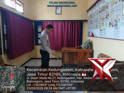 POLSEK KEDUNGADEM GERAKANN INDONESIA ASRI