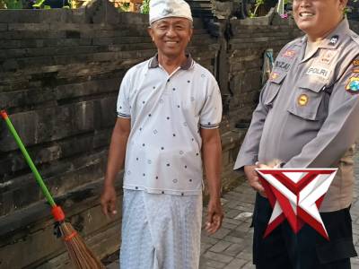 Polsek Gedangan Laksanakan Pengamanan Ibadah Hari Raya Nyepi di Wilayah Hukumnya