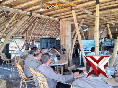 Forkopimda Bengkulu Ikuti Vicon Kapolri di MD Land, Kapolresta Bengkulu dan PJU  dampingi kegiatan