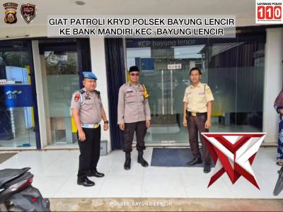Giat Patroli KRYD Polsek Bayung Lencir