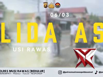 ? BELIDA ASRI POLRES MUSI RAWAS